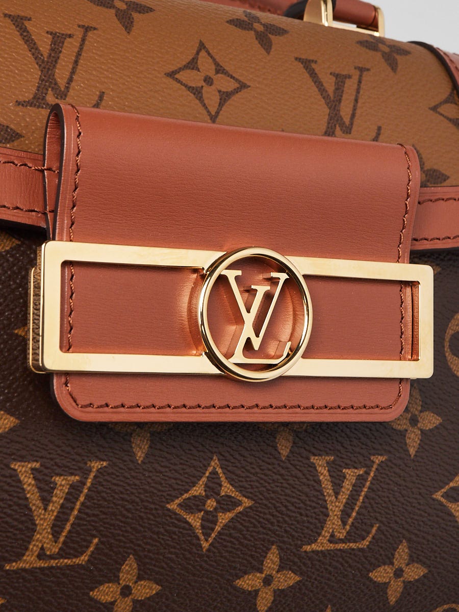 Louis Vuitton Monogram Reverse Canvas Dauphine Capitale Bag