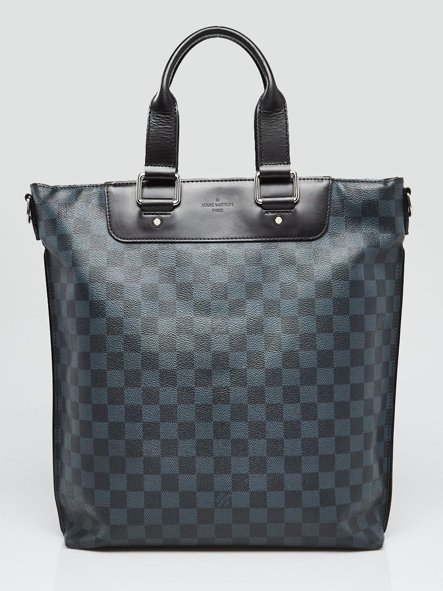 Louis Vuitton Damier Cobalt Canvas Cabas Jour Tote Bag w/o Strap