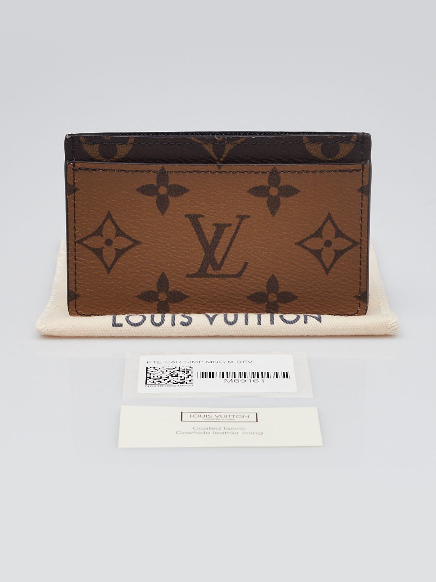 Buy Louis Vuitton Wallet Reverse Monogram Card Holder Wallet M69161 New