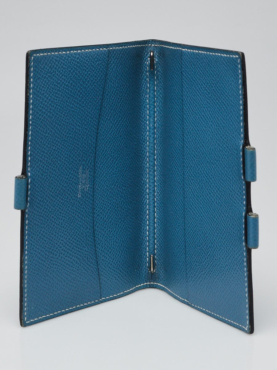 Hermes Paille Leather Vision Zip Agenda/Wallet - Yoogi's Closet