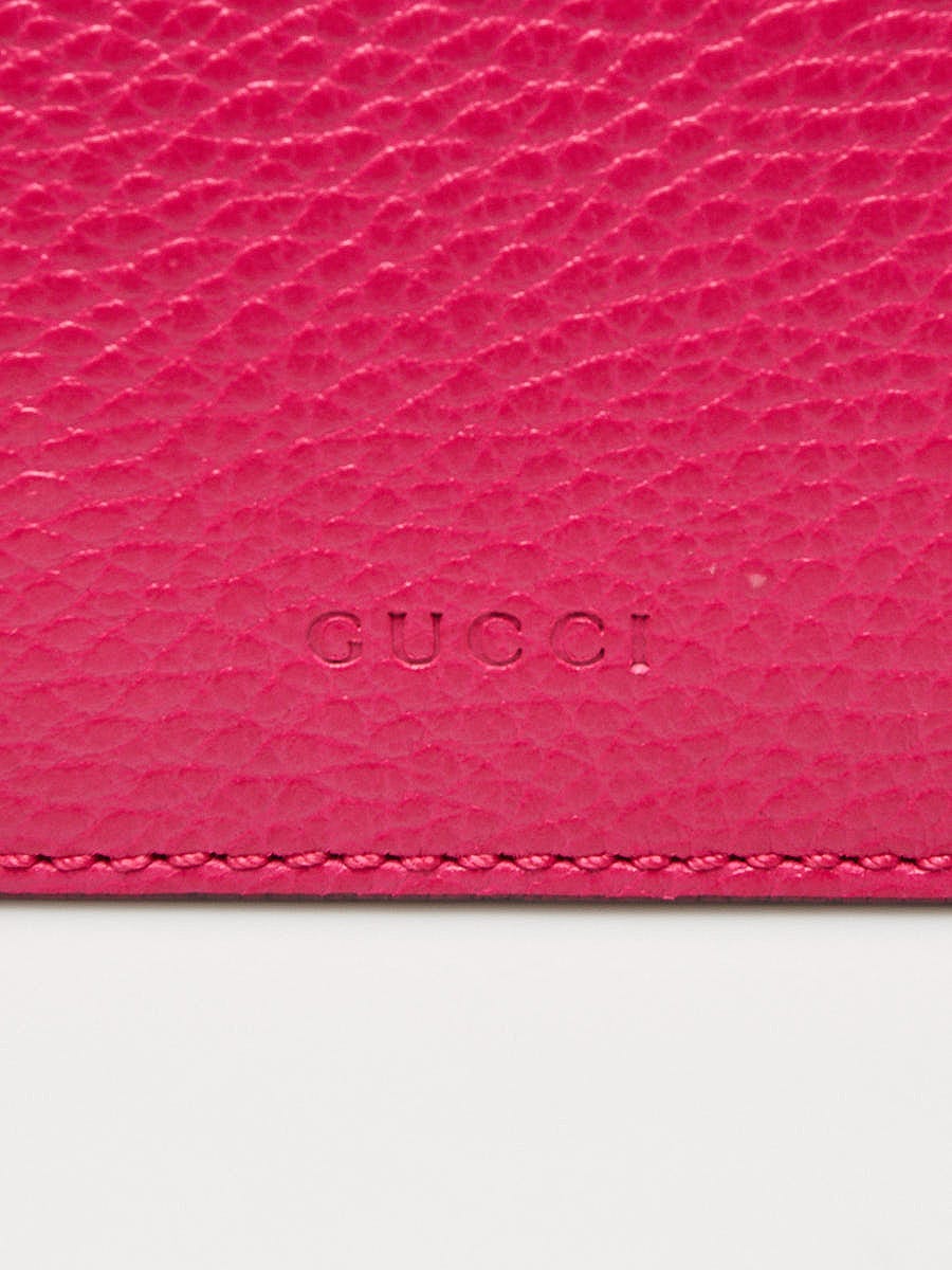 Gucci Rosa Pebbled Leather GUCCIFY Pearl Embellished Dionysus