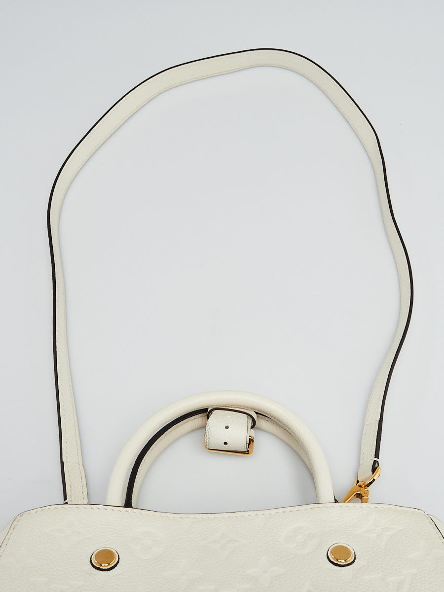 Louis Vuitton Poppy Monogram Empreinte Leather Montaigne BB Bag - Yoogi's  Closet