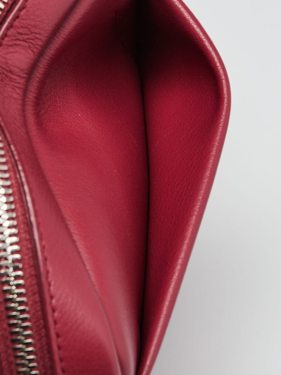 Balenciaga Red Calfskin Leather Everyday Camera XS Bag - Yoogi's Closet