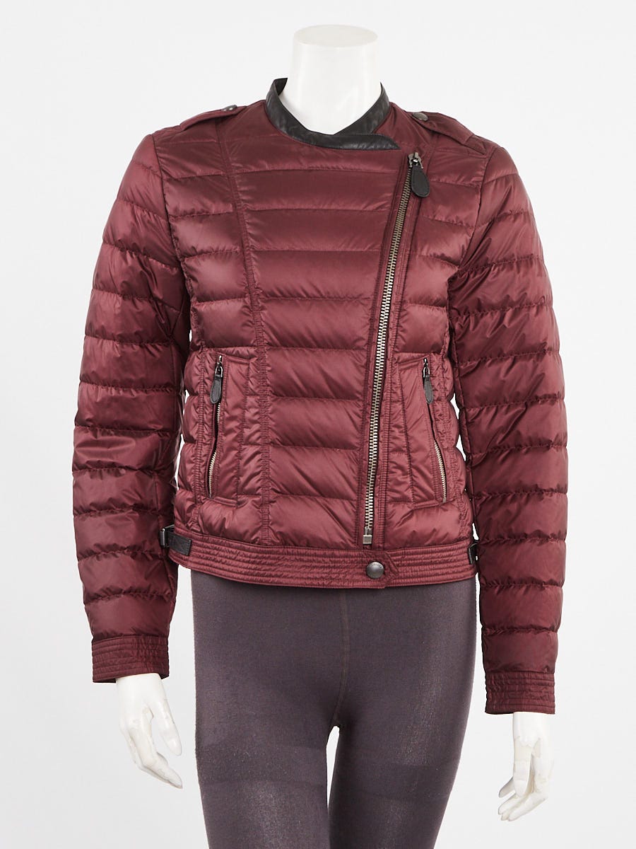 Burberry on sale burgundy jacket