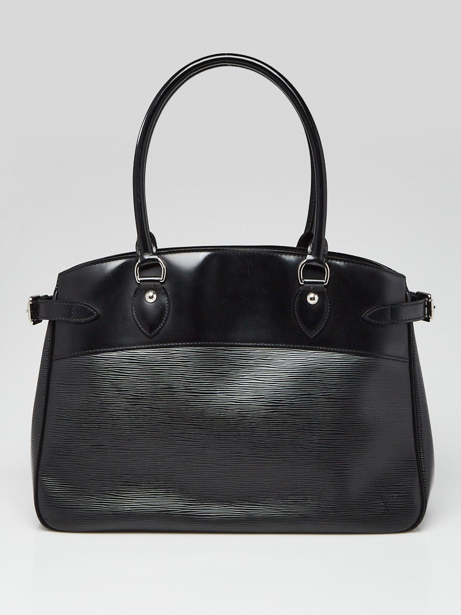 LOUIS VUITTON Passy GM Black Epi Leather Tote Bag Handbag