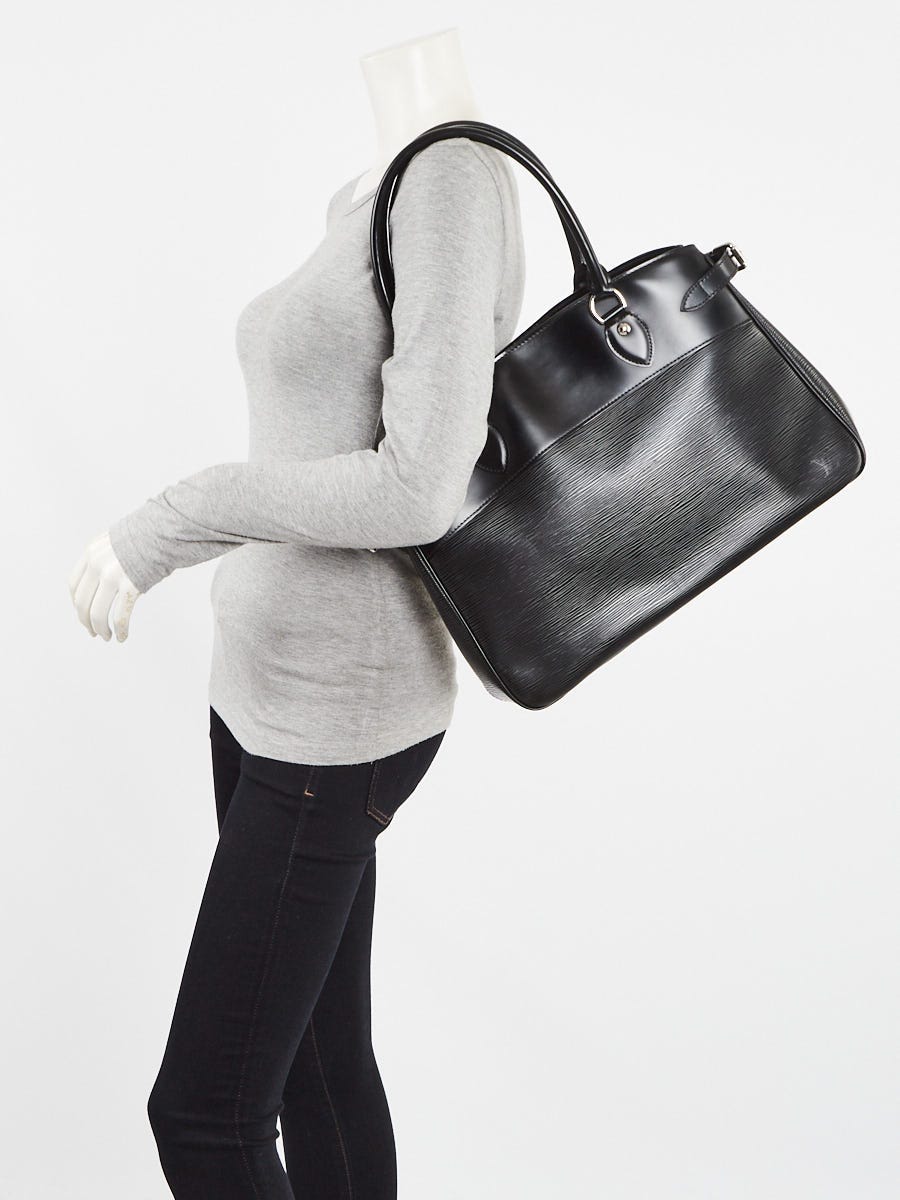 Louis Vuitton Black Epi Leather Passy GM Bag - Yoogi's Closet