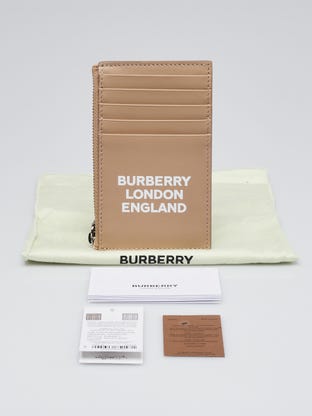 Burberry Brown Ochre Leather and House Check Canvas Porter Continental  Wallet - Yoogi's Closet