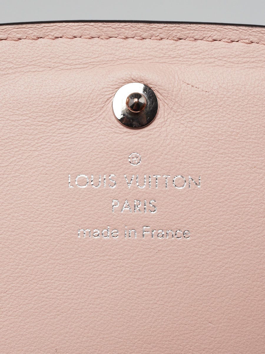 Louis Vuitton Galet Monogram Mahina Leather Iris Wallet - Yoogi's Closet