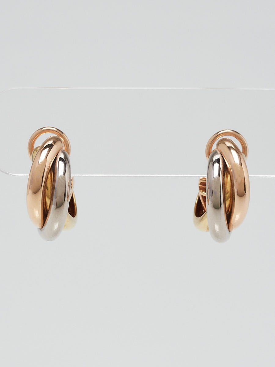 Cartier small sale hoop earrings