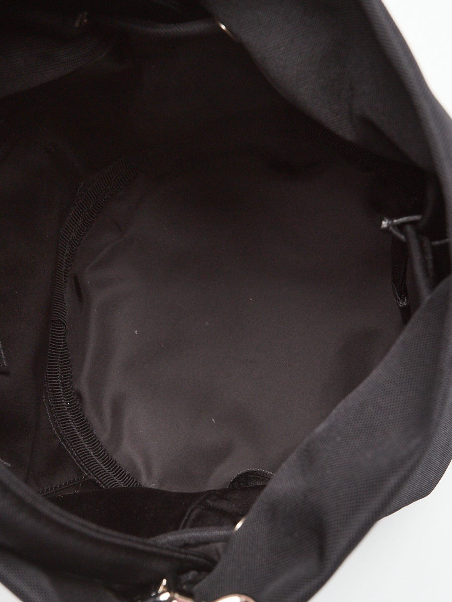 BALENCIAGA: Bucket Wheel bag in nylon - Black  Balenciaga mini bag 619458  H852N online at
