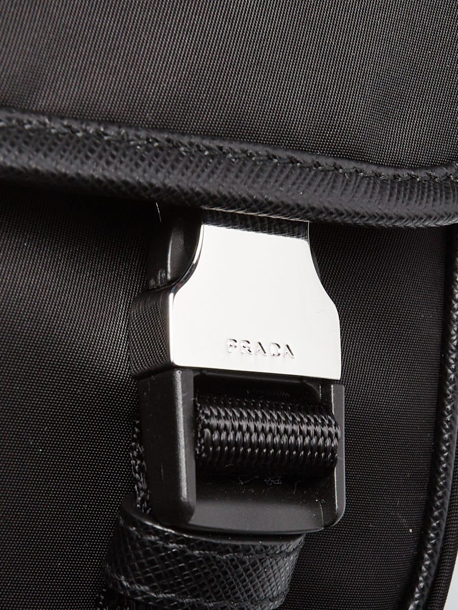 PRADA Re Nylon and leather shoulder bag 2VD044 