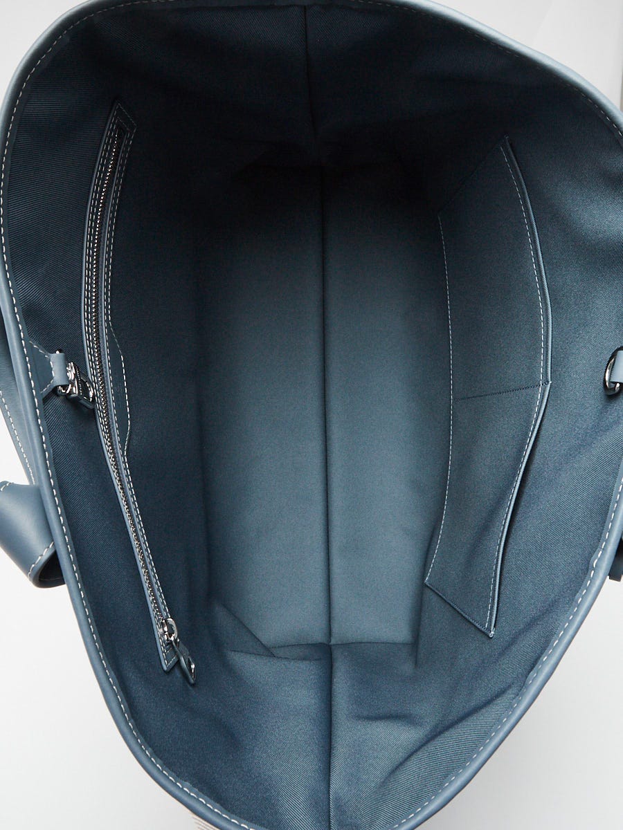 Louis Vuitton Blue Monogram Washed Denim Weekend Tote Bag