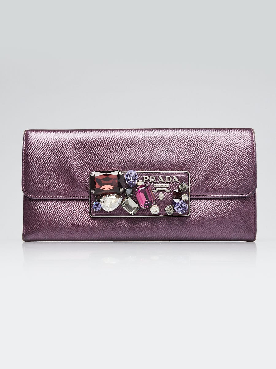 Prada Purple Tessuto Pietre Crossbody Bag Leather Pony-style calfskin Nylon  Cloth ref.427523 - Joli Closet