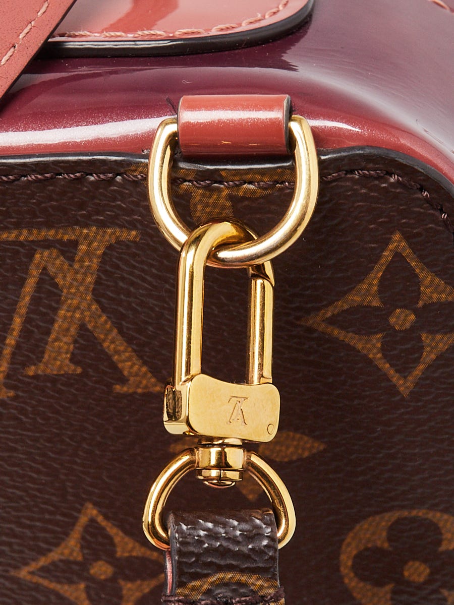 Louis Vuitton Monogram Coated Canvas/Vieux Rose Vernis Hot 