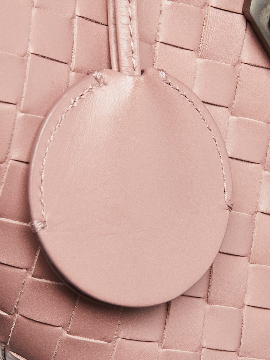 Bottega Veneta ミニ ローマ トートバッグ ピンクベージュ Bottega Veneta ミニ ローマ トートバッグ ピンクベージュ