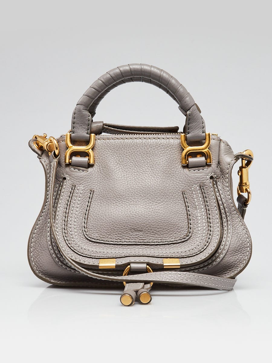 Chloe mini marcie on sale grey