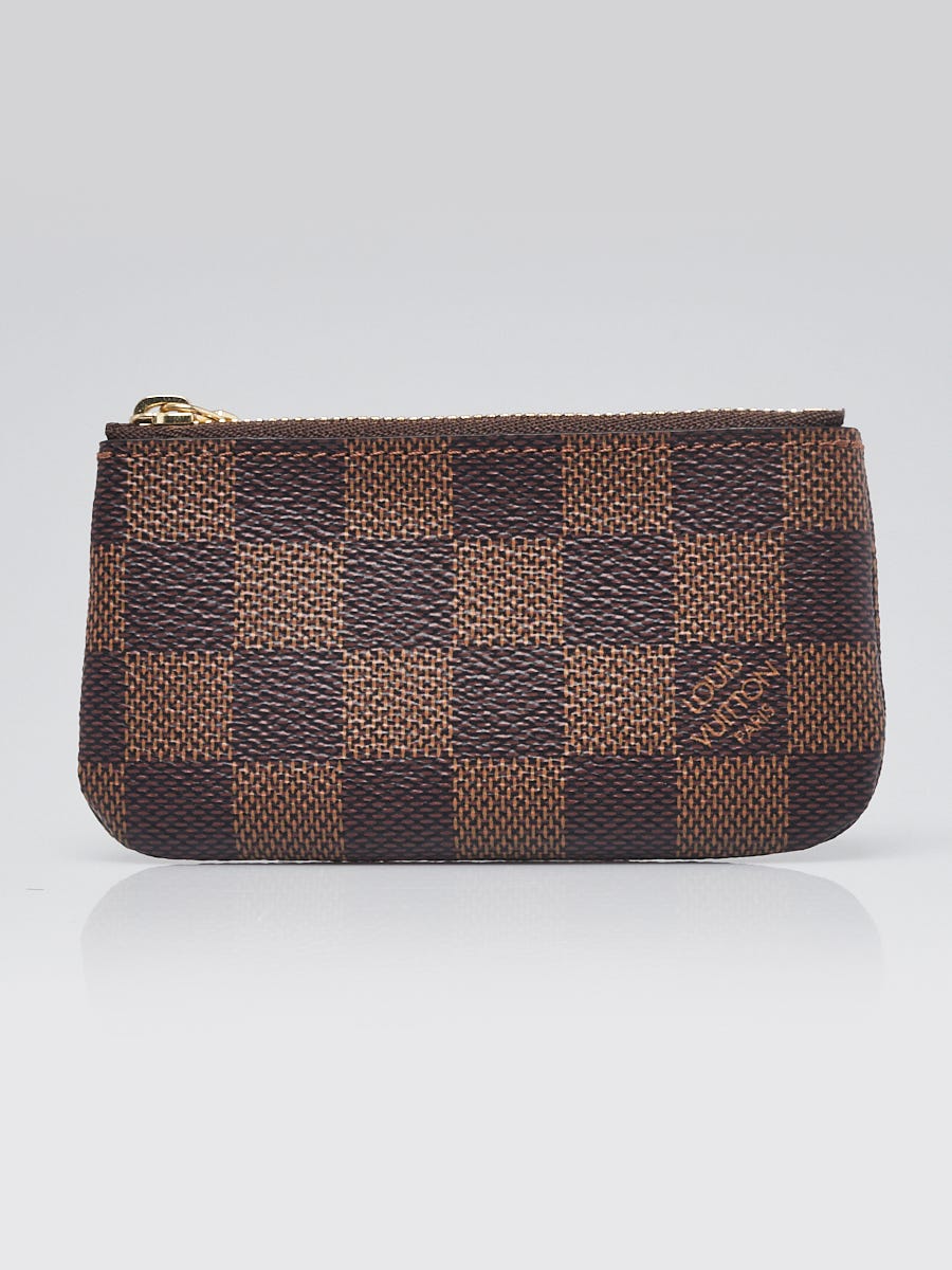 Louis Vuitton Damier Ebene Pouch Wristlet Pochette Clutch Bag - Good  Condition Auction