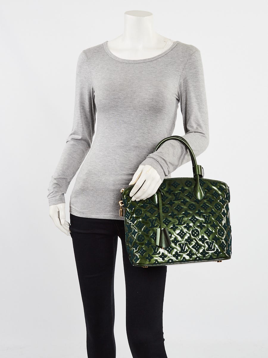 Louis Vuitton Limited Edition Green Monogram Fascination Lockit