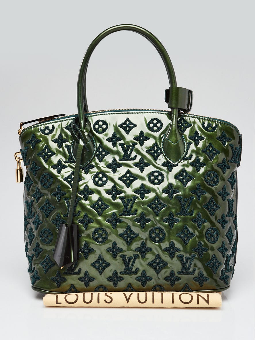 Louis Vuitton Limited Edition Green Monogram Fascination Lockit