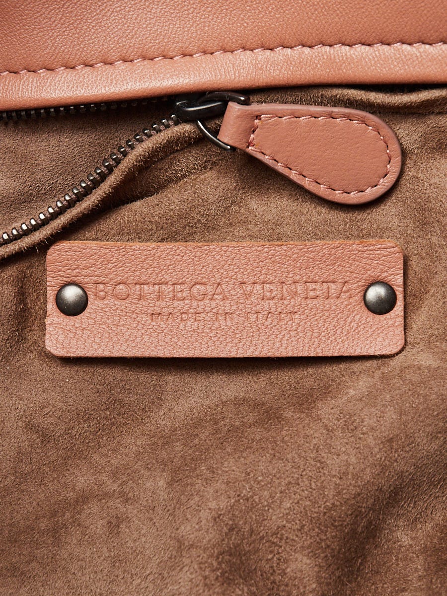 Bottega Veneta Dahlia Intrecciato Woven Nappa Leather and Ayers