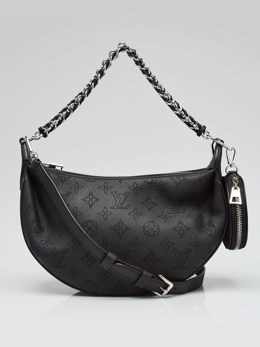 Louis Vuitton Black Leather Adjustable Noe Strap - Yoogi's Closet