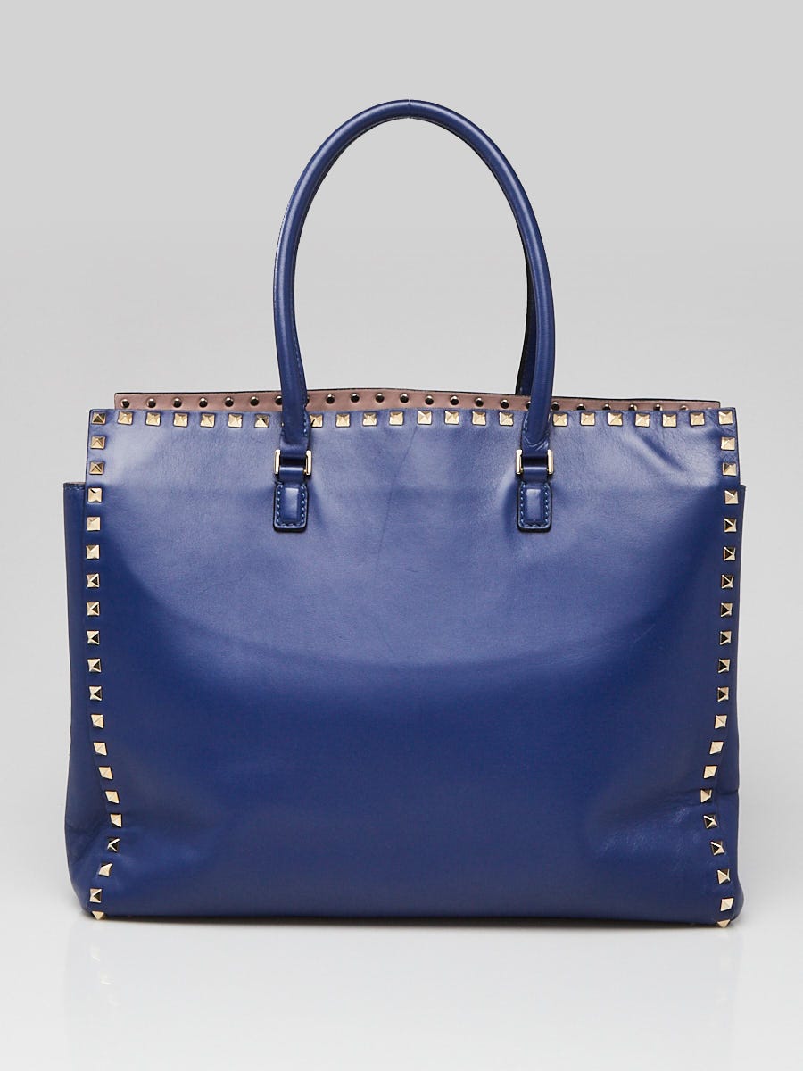 Valentino top blue tote