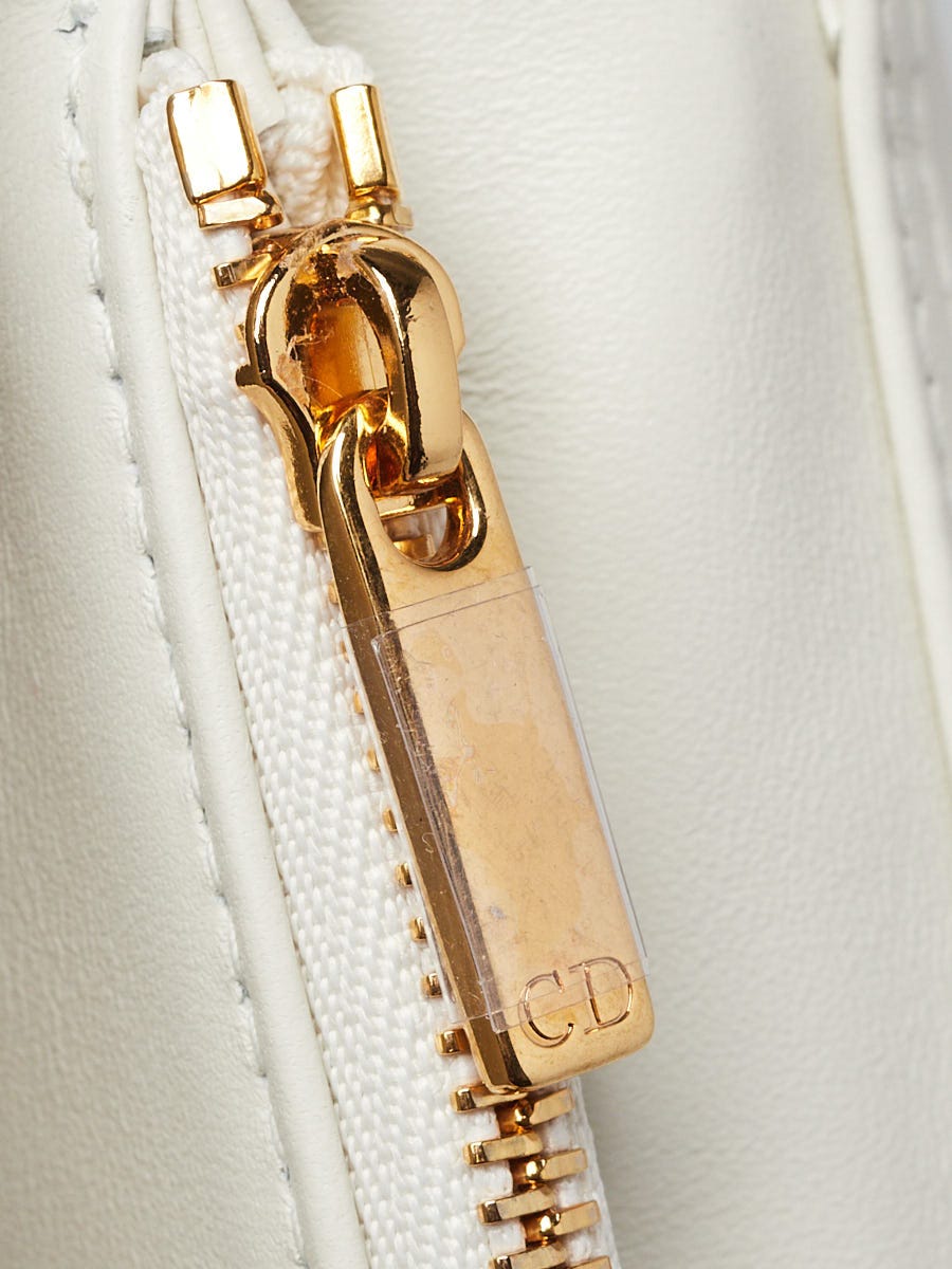 Christian Dior Latte Macrocannage Star Quilted Calfskin Leather
