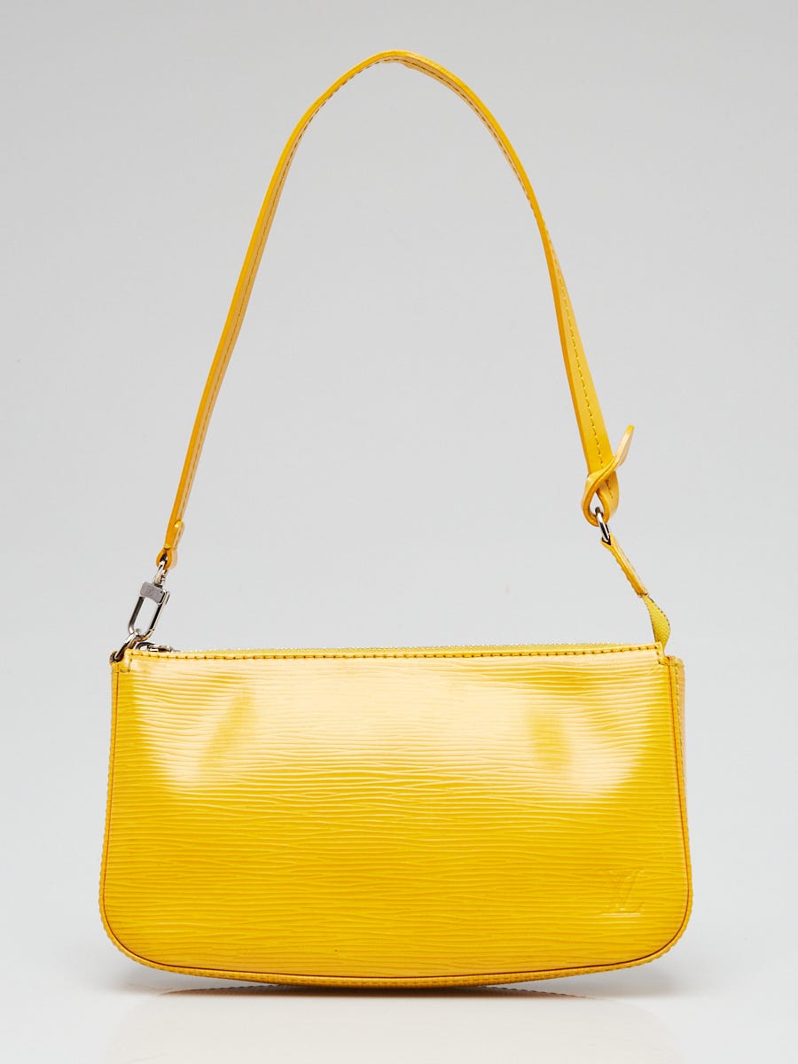 Louis Vuitton Epi Pochette Accessoires Accessory Pouch Yellow