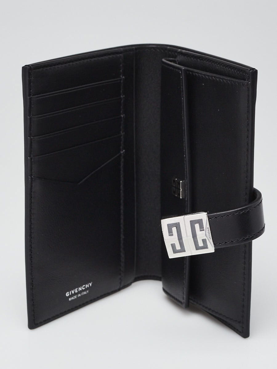 Givenchy Calfskin Leather 4G Medium Bi-fold Wallet - Yoogi's Closet