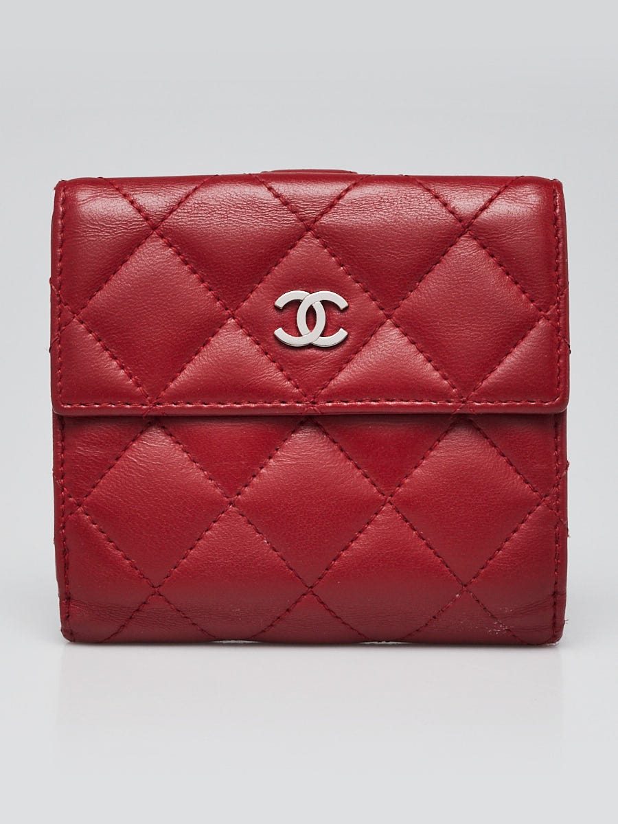 Chanel small compact wallet hot sale