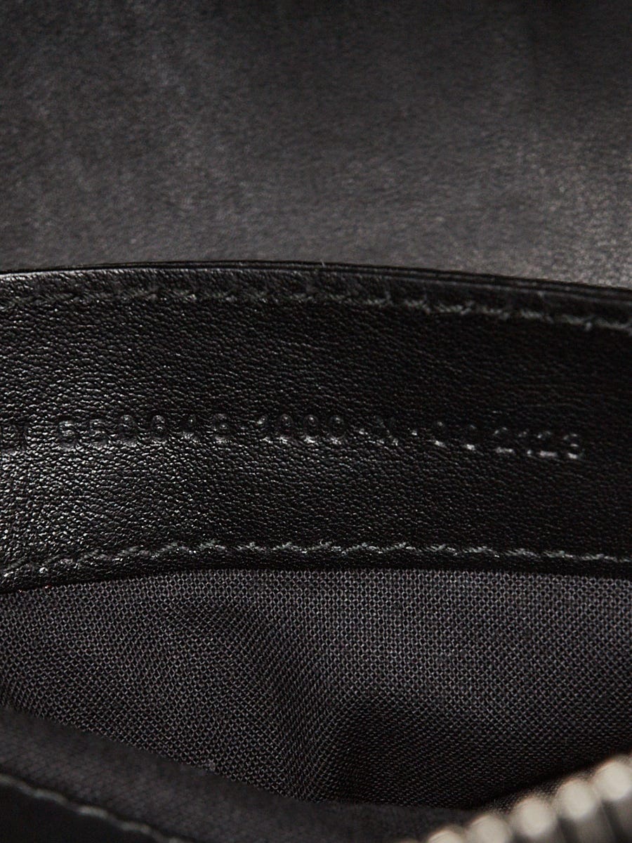 Balenciaga Black Smooth Leather 