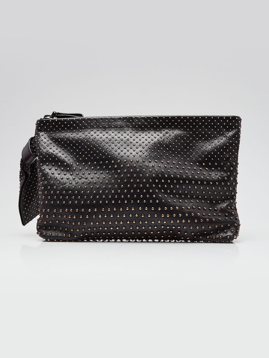 Polka Dot Studded Leather Tote Bag, Polka Dot Leather Shoulder Bag, Black  Silver Studded Bag, Studded Leather Handbag, Luxurious Tote Bag. - Etsy