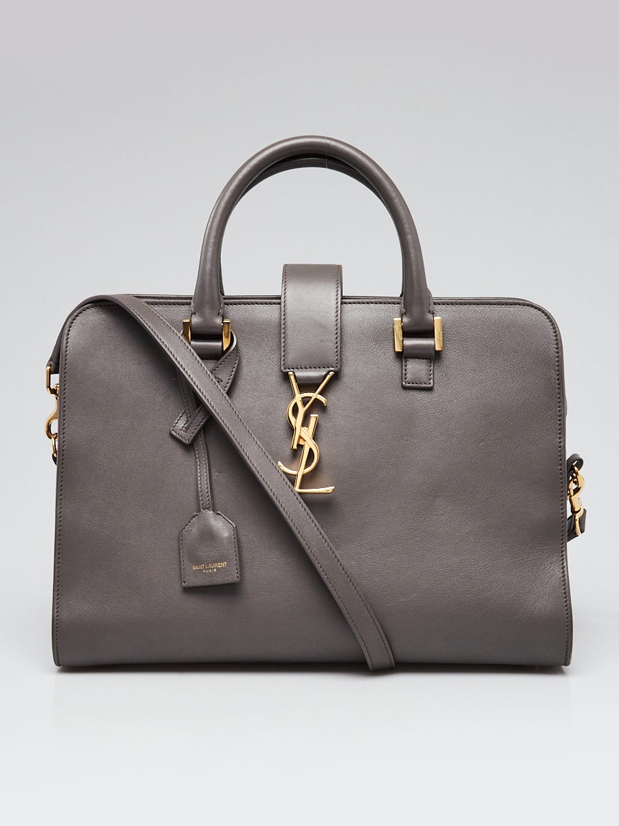 Yves Saint Laurent shoulder bag 2way Cassandra leather brown USED FROM  JAPAN | eBay