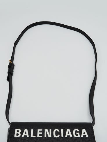 Balenciaga ville day crossbody bag black Clearance