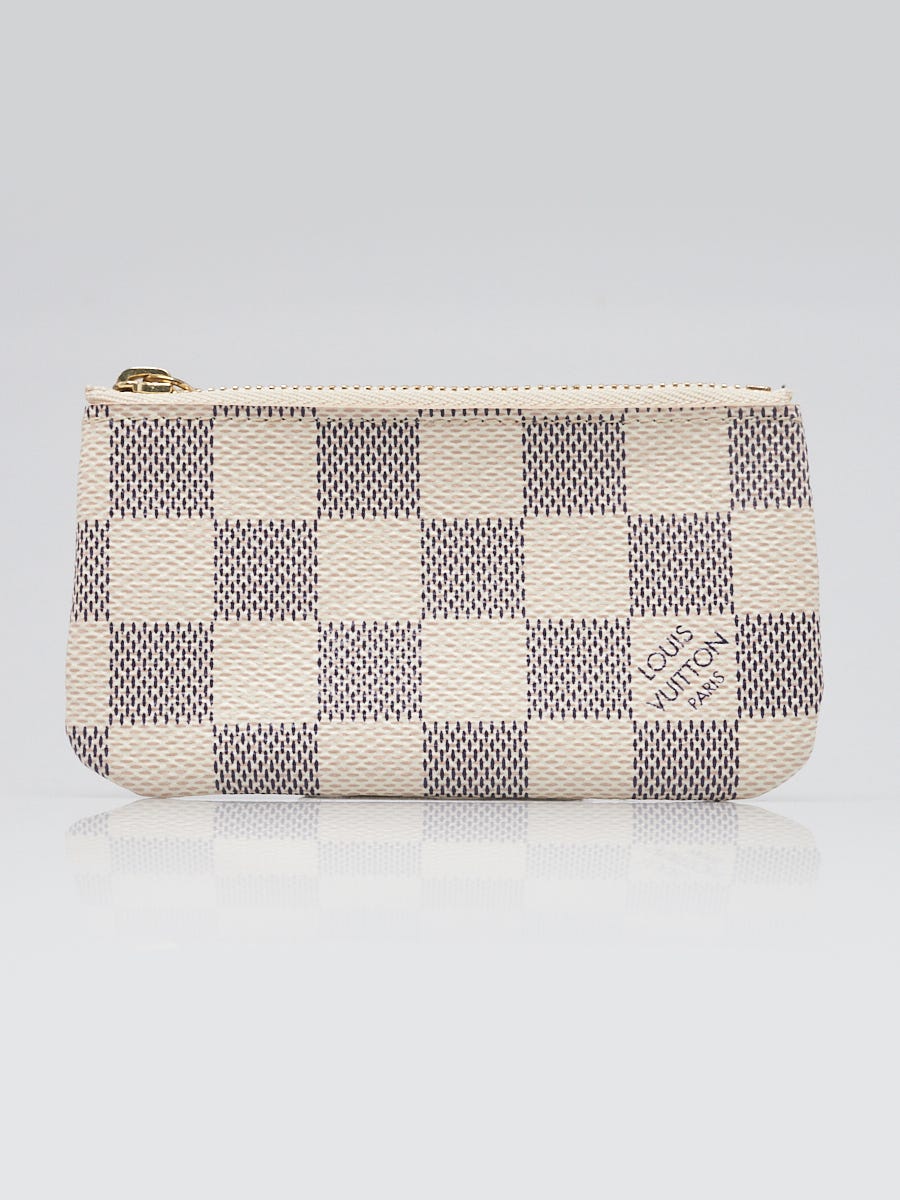 Louis vuitton key discount pouch damier azur