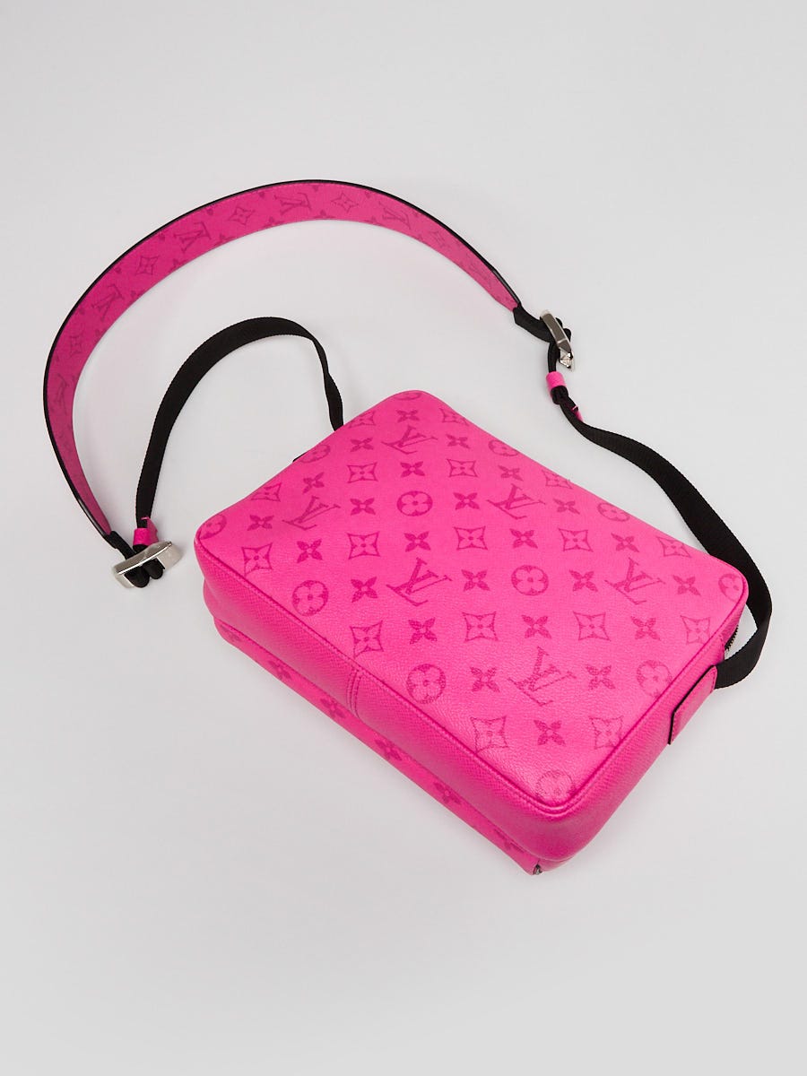 【関税&送料込】V° 73 Bags Fuchsia RANGE F bag with croco texture brand VERSACE JEANS COUTURE