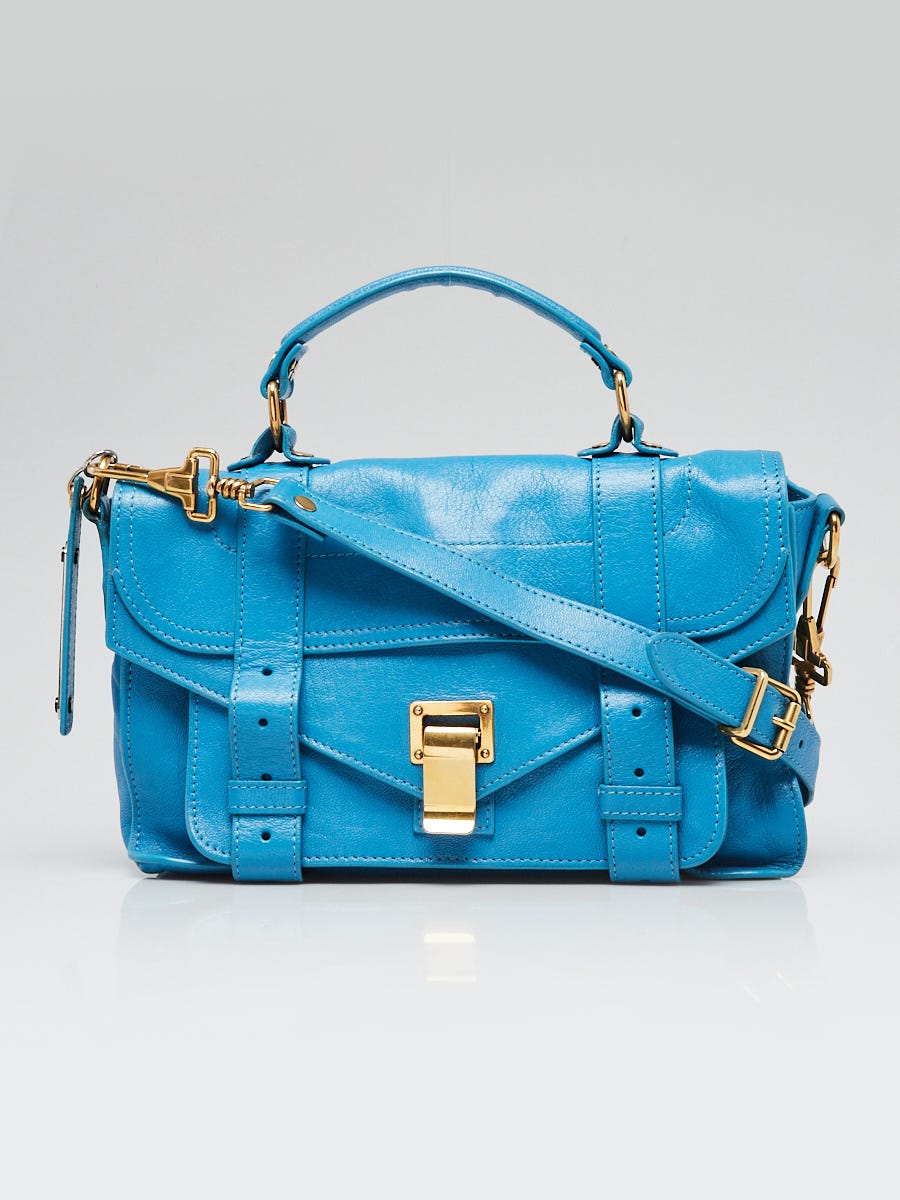 Proenza Schouler Rip Tide Leather PS1 Tiny Satchel Bag Yoogi s