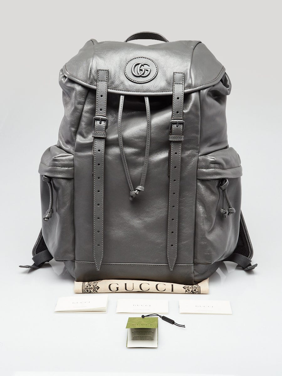 Gucci double store g backpack