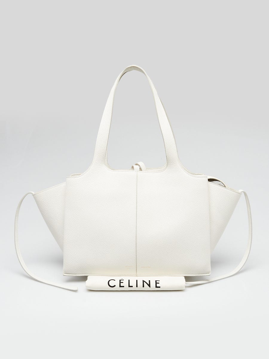 Celine white handbag online