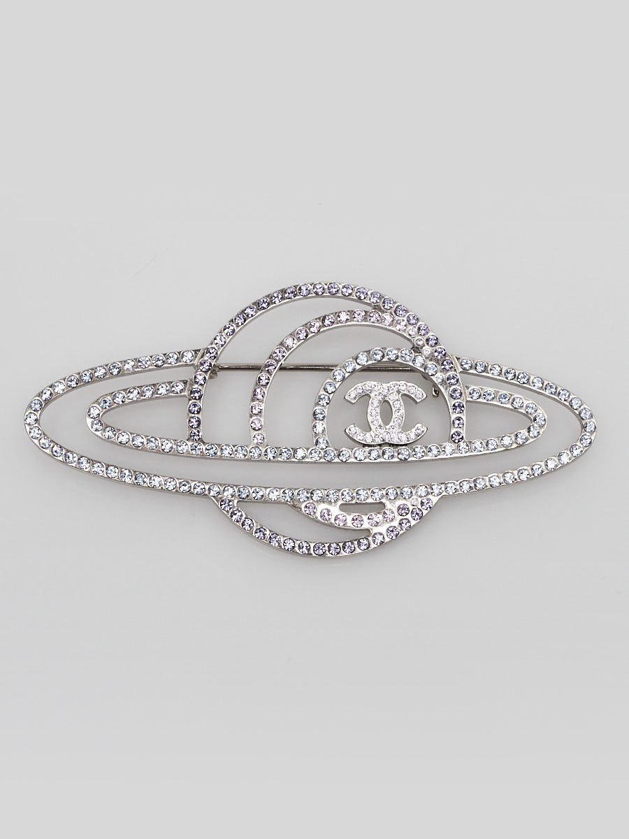 Chanel planet outlet brooch