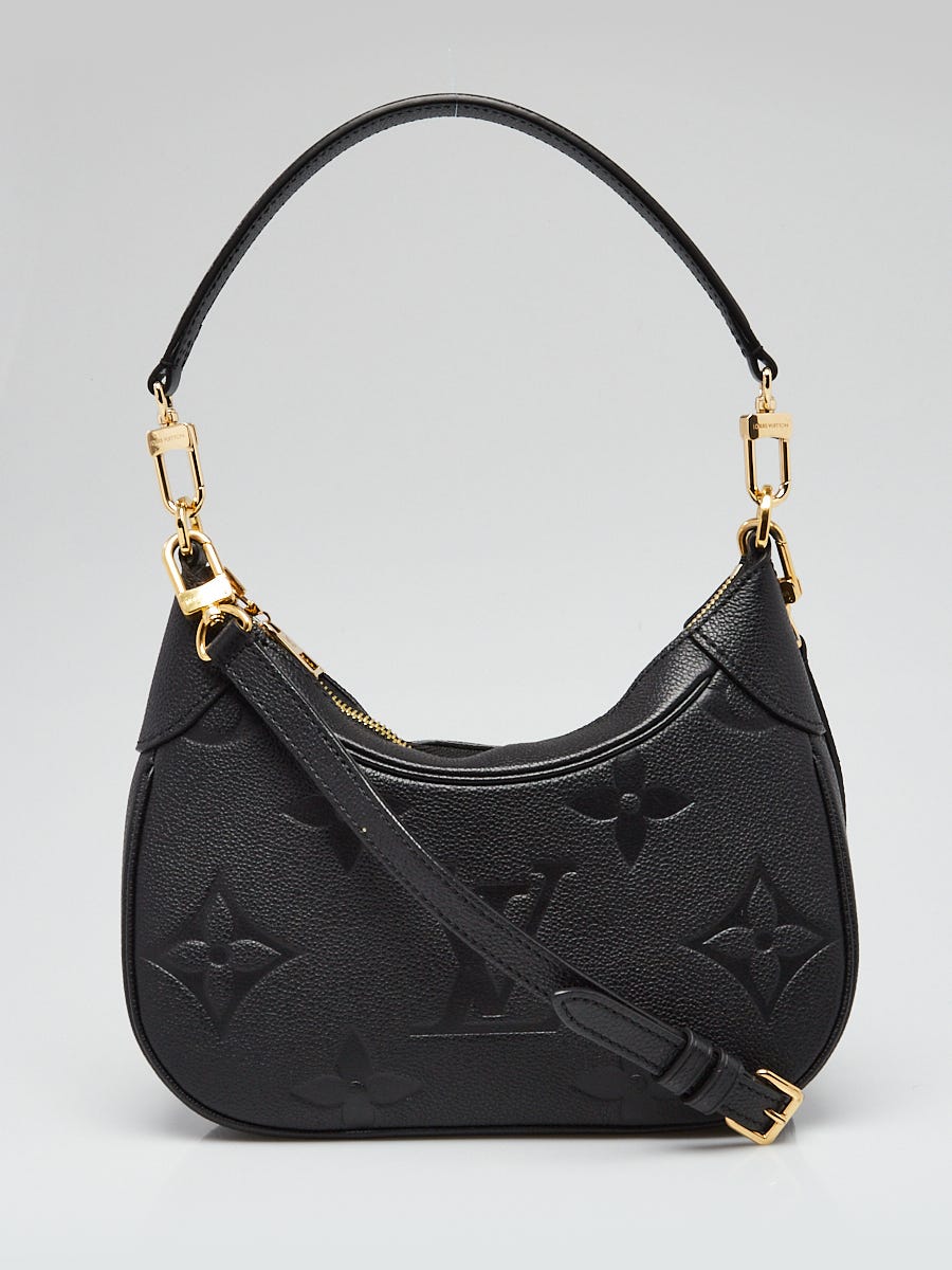 Louis Vuitton Black Giant Monogram Empreinte Leather