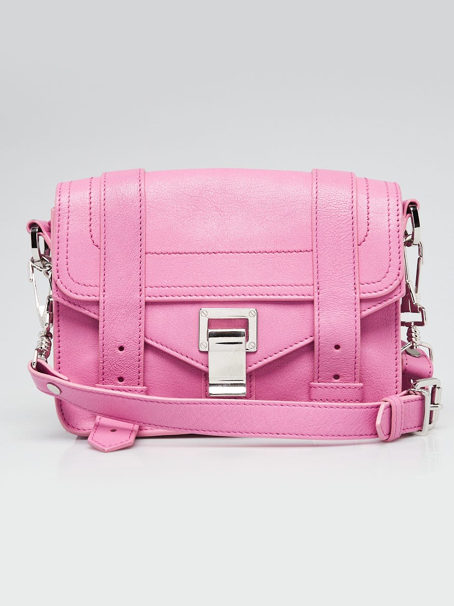 Proenza Schouler Purple Leather Mini PS1 Crossbody Bag Yoogi s