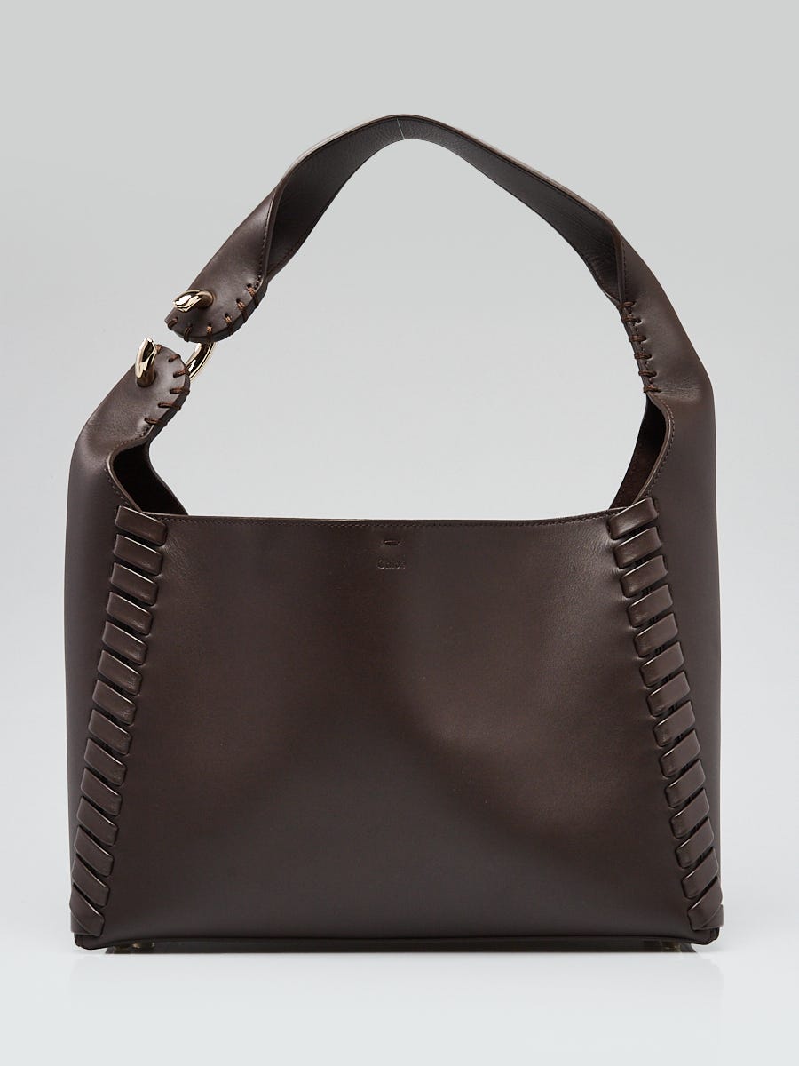 Bold crossbody bag in on sale leather