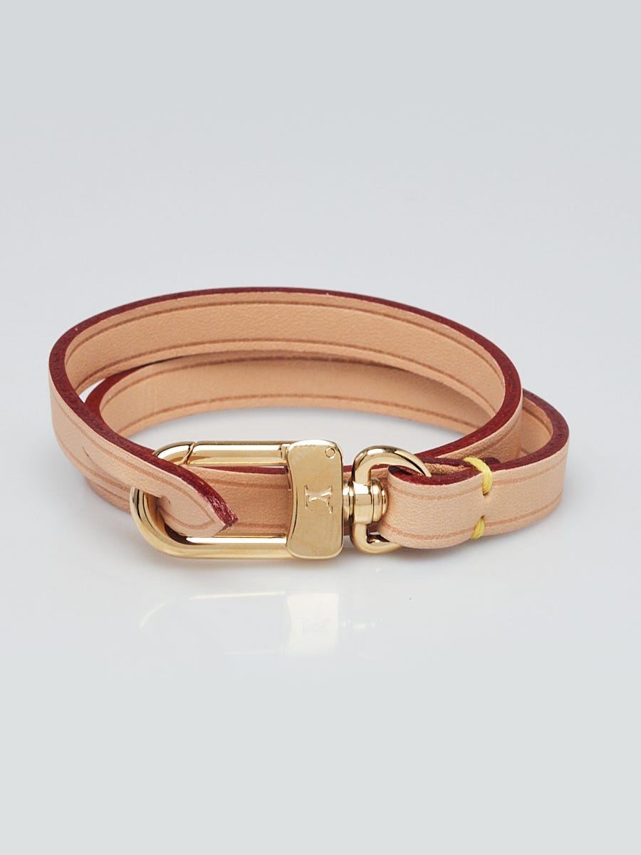 Louis vuitton discount vachetta leather strap