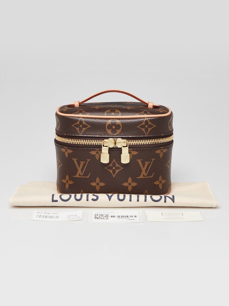 Louis Vuitton Monogram Canvas Nice Nano Vanity Case | Yoogi's Closet