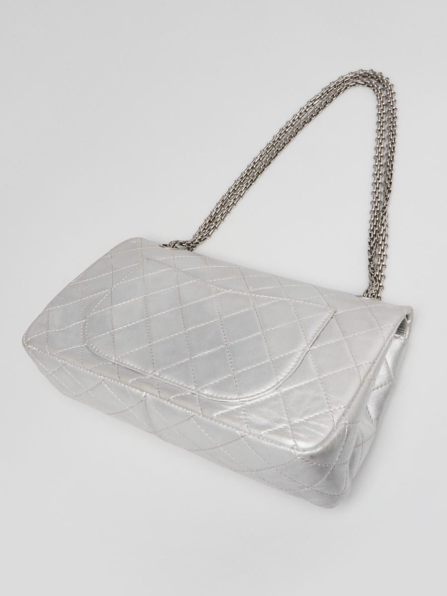 Chanel reissue online silver