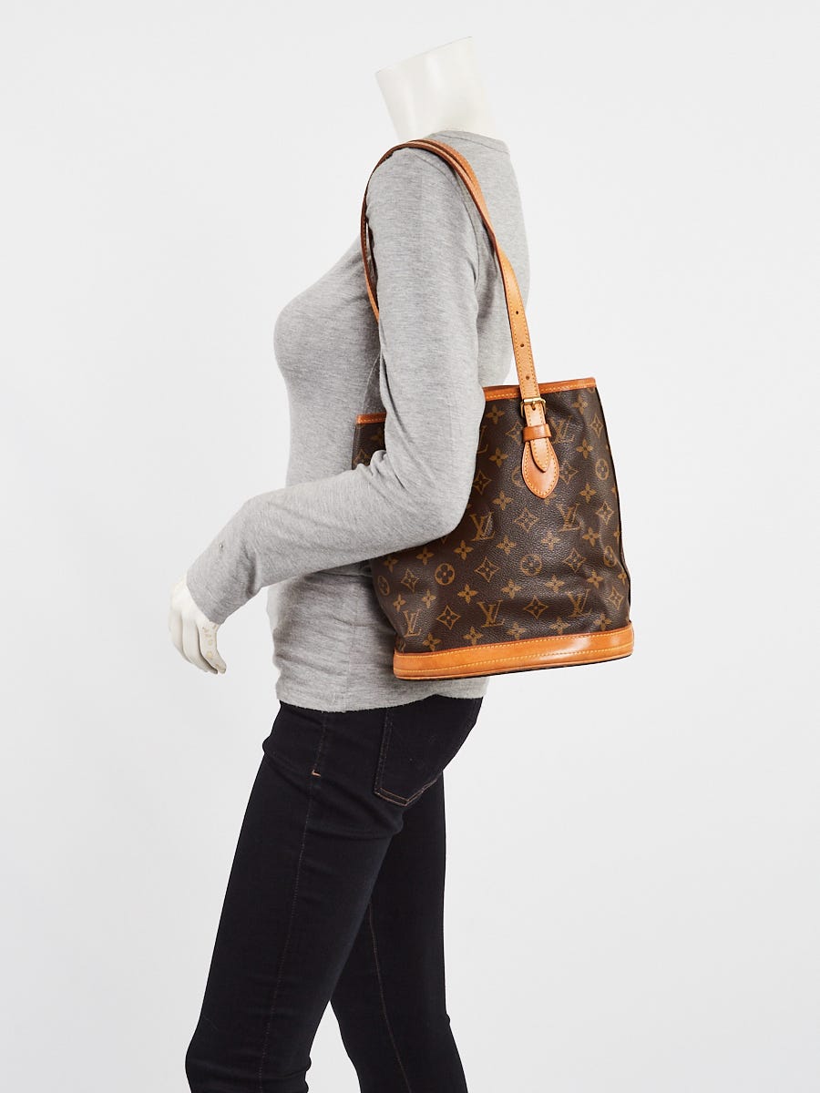 Louis vuitton monogram petit bucket online bag