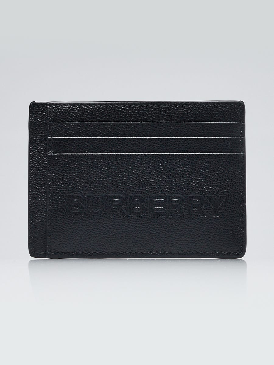 Burberry money online clip card case