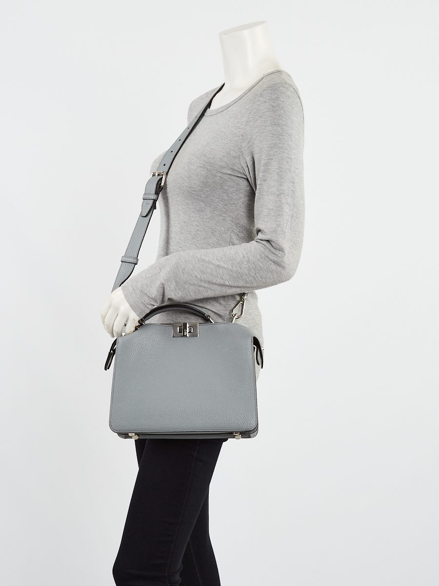 FENDI｜CROSSBAGS (Pikabu ISeeU Mini leather bag (7VA530 Peekaboo Iseeu Mini Leather Black | Fendi