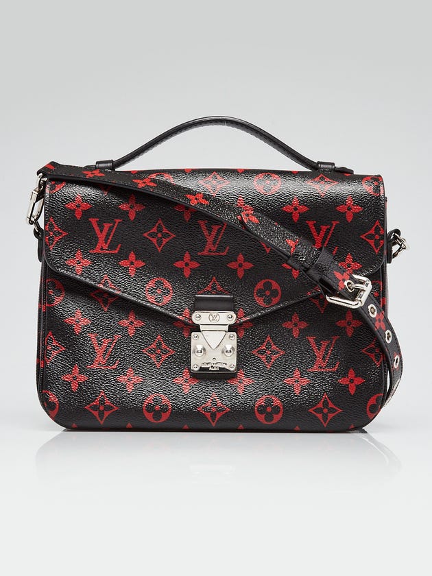 Louis Vuitton Limited Edition Monogram Infrarouge Canvas Pochette Metis Bag